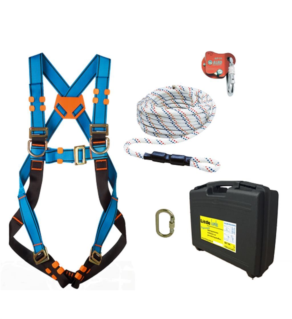 Little Jumbo EK-8 valbeveiliging set – verticale ankerlijn 10 meter